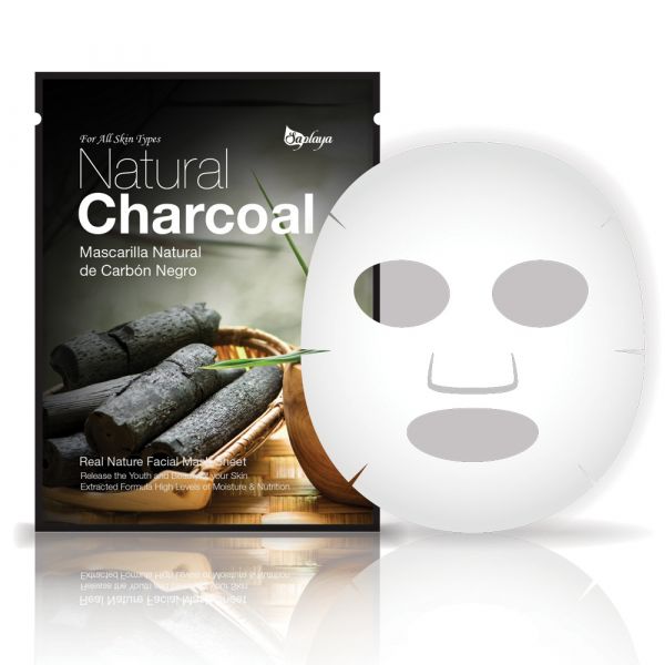 SAPLAYA - FRESH NATURAL CHARCOAL FACIAL MASK SHEET