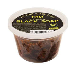 TAHA - 100% Natural Black Soap Tub