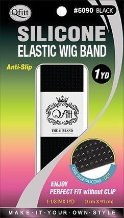 Qfitt - Silicone Elastic Wig Band Non-Slip