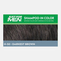 JUST FOR MEN - SHAMPOO-IN COLOR H-50 DARKEST BROWN