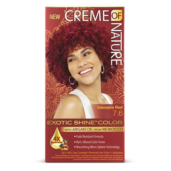 Creme Of Nature - Exotic Shine Color 7.6 INTENSIVE RED