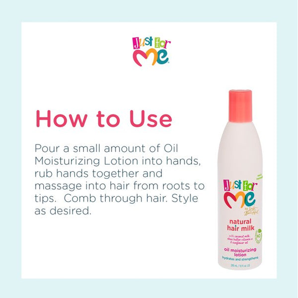 Just For Me - Natural Hair Milk Oil Moisturizing Lotion