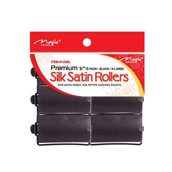 MAGIC COLLECTION - Premium 1 1/4" Silk Satin Rollers X-LARGE