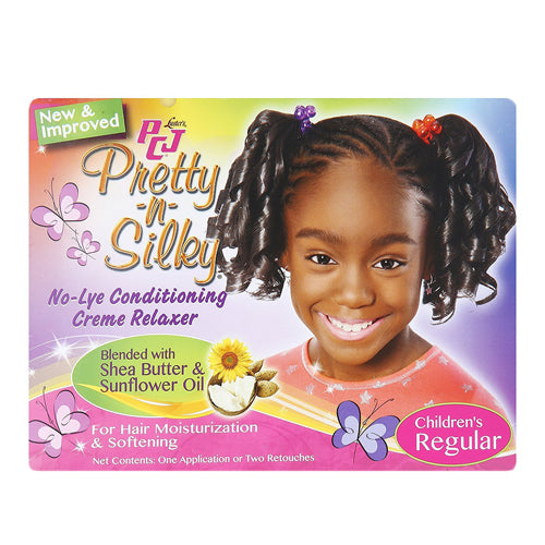Luster's - PCJ Pretty N Silky No Lye Conditioning Creme Relaxer Regular Kit