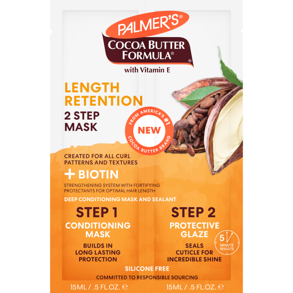 PALMER'S - Cocoa Butter Length Retention 2 Step Mask