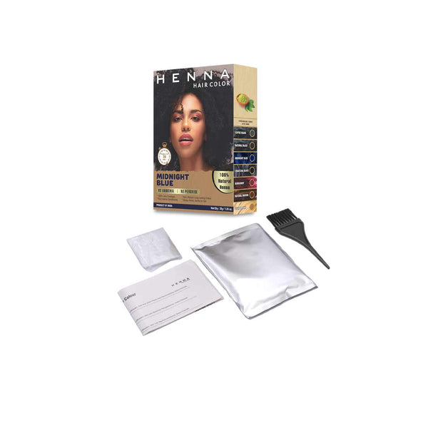 Jimy - Henna Hair Colour Kit (MIDNIGHT BLUE)