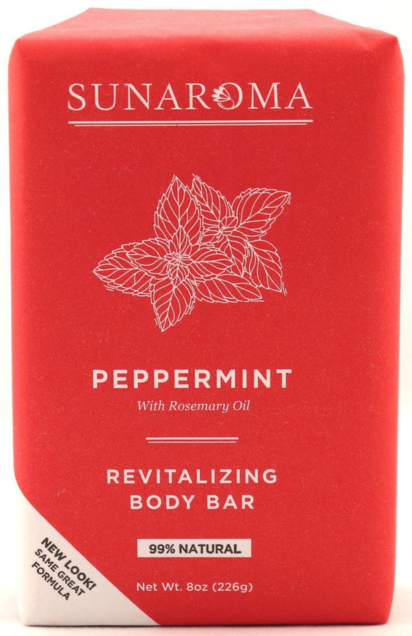 SUNAROMA - Peppermint Revitalizing Body Bar