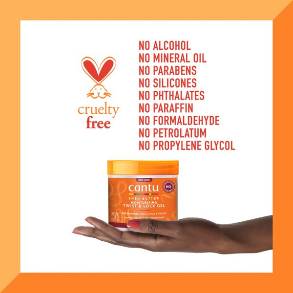 Cantu - Shea Butter Moisturizing Twist & Lock Gel