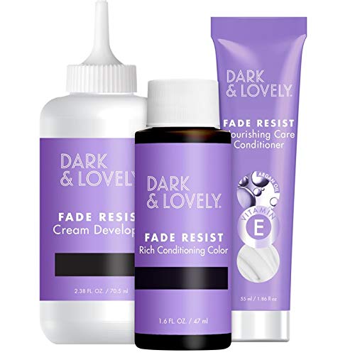 SoftSheen Carson - Dark & Lovely Fade Resist Permanent Hair Dye Kit #391 (BROWN CINNAMON)