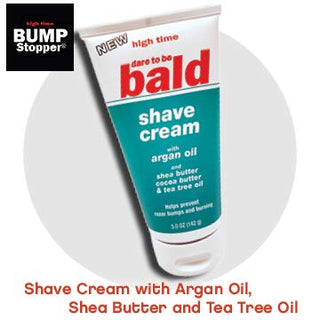 High Time - Dare To Be Bald Shave Cream With Argan Oil