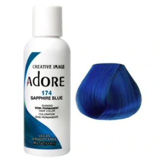 Buy 174-sapphire-blue Adore - Semi-Permanent Hair Dye