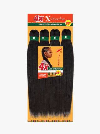 SENSATIONNEL - 4X X-PRESSION PRE-STRETCHED BRAID 38″