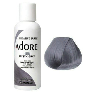 Buy 158-mystic-gray Adore - Semi-Permanent Hair Dye