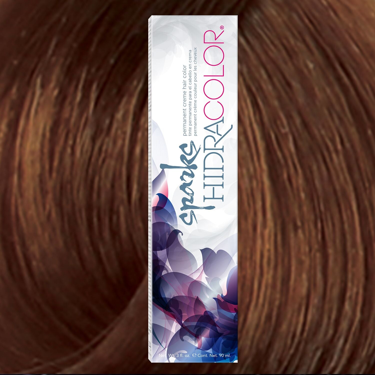SPARKS HIDRACOLOR Permanent Creme Hair Color Auburn Love 7.35 Zoe
