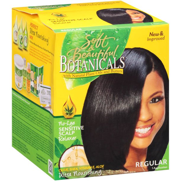 Soft & Beautiful - Botanicals No-Lye Sensitive Scalp Relaxer REGULAR