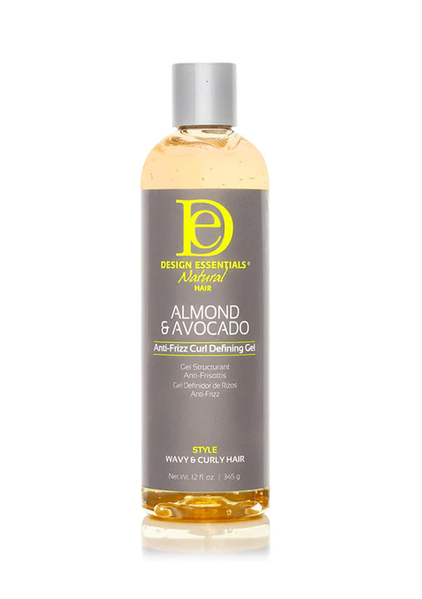 DESIGN ESSENTIALS - Almond and Avocado Anti-Frizz Curl Defining Gel