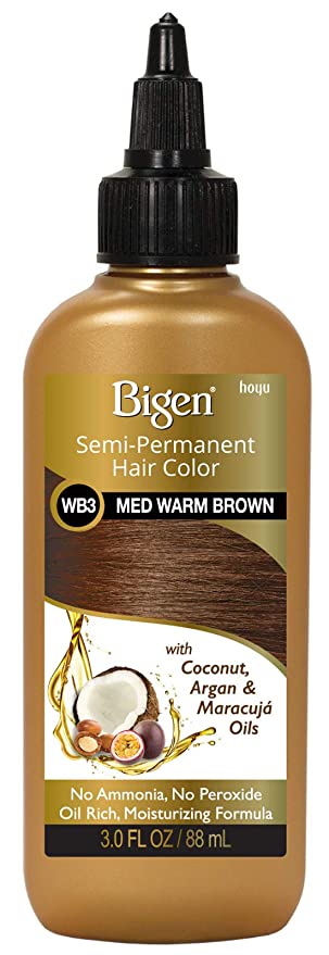Buy wb3-med-warm-brown Bigen - Semi-Permanent Hair Color With Coconut & Argan