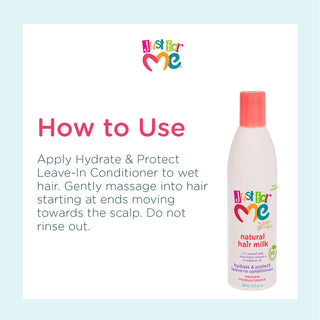 Just For Me - Natural Hair Milk Hydrate & Protect Leave-In Conditioner