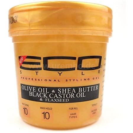 ECO STYLE - Styling Olive Oil & Shea Butter W/ Castor Oil Gold