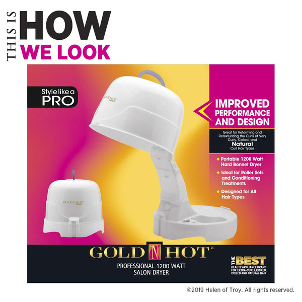 GOLD N HOT - Professional 1200 Watt Salon Dryer