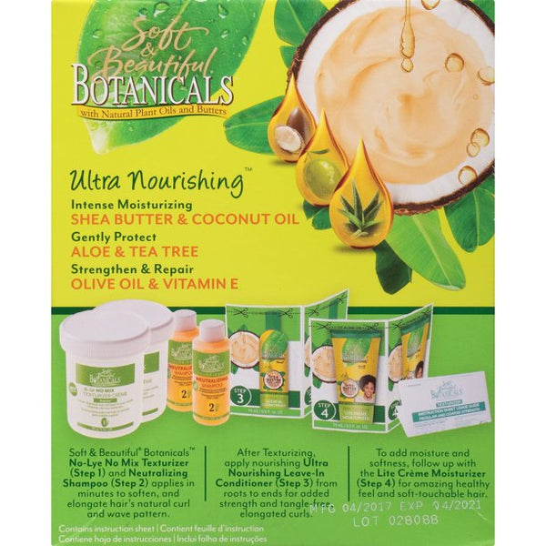 Soft & Beautiful - Botanicals No-Lye No Mix Texturizer For Sensitive Scalps REGULAR