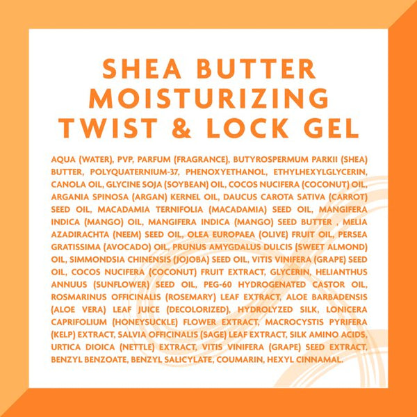 Cantu - Shea Butter Moisturizing Twist & Lock Gel