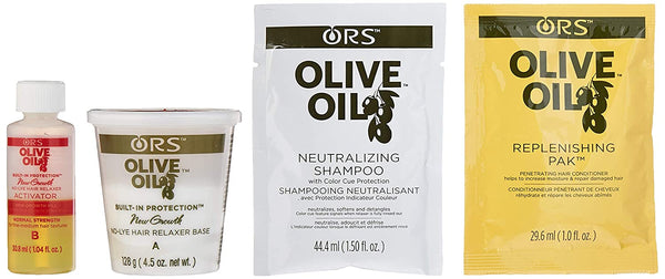 ORS - Olive Oil New Growth No-Lye Hair Relaxer Kit EXTRA STRENGTH
