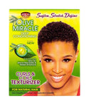African Pride - Olive Miracle Deep Conditioning Curls & Coils Texturizer Kit