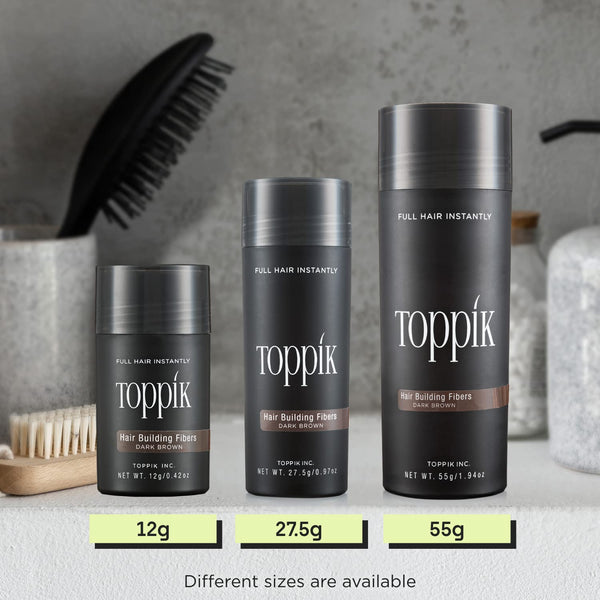 TOPPIK - Hair Building Fiber DARK BROWN