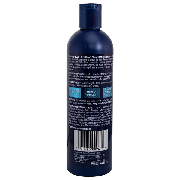 Scurl - Free Flow Charcoal Mint Shampoo