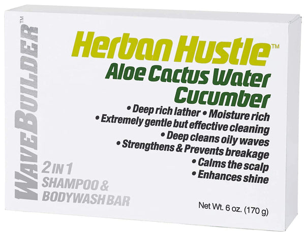 WaveBuilder - Herban Hustle 2-In-1 Shampoo & BodyWash Bar