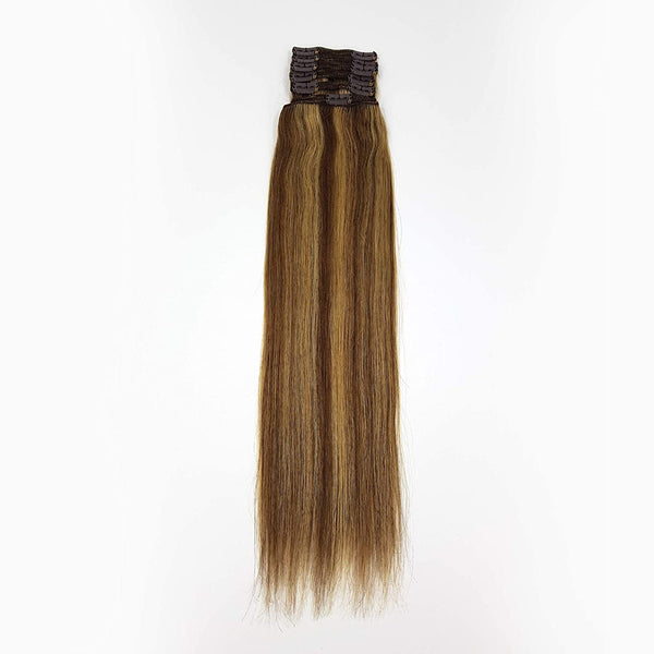 PURE - 9PCs Clip-Ins Extensions 18" (HUMAN)
