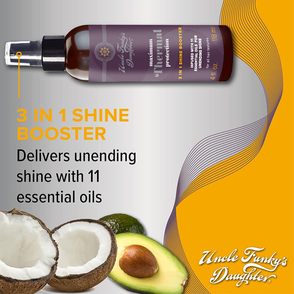 Uncle Funky's Daughter - Maximum Thermal Protection 3-IN-1 Shine Booster