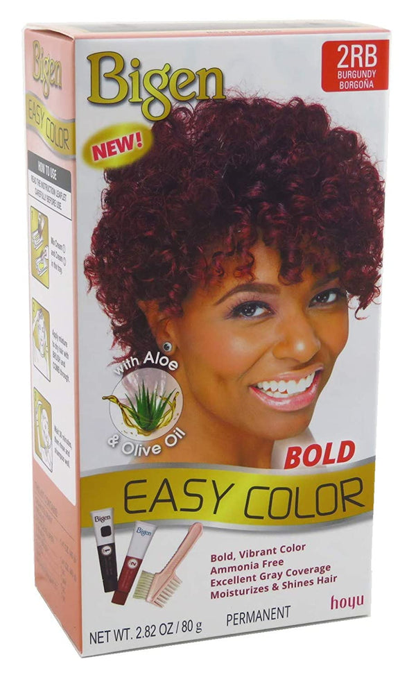 Bigen - Easy Color Bold Hair Dye 2RB BURGUNDY