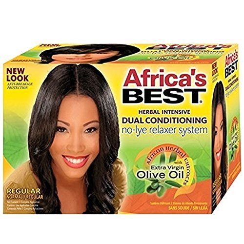 Africa's Best - Herbal Intensive Dual Conditioning No-Lye Relaxer System REGULAR