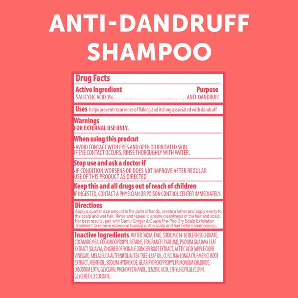 CANTU - Guava & Ginger Scalp Exfoliating Pre-Poo Treatment