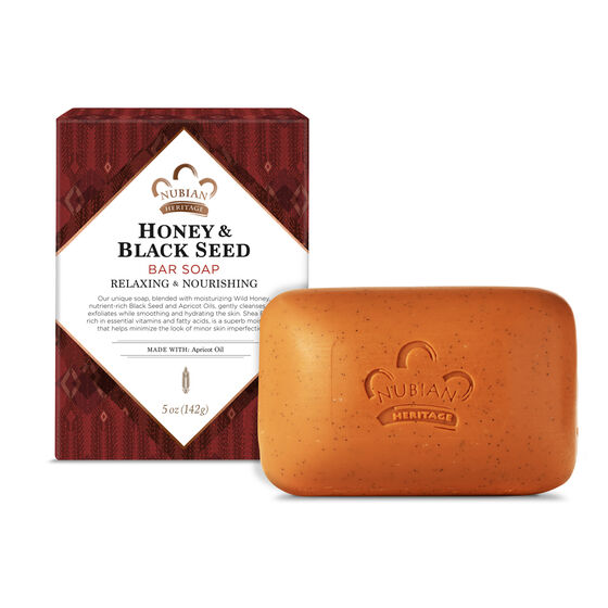 NUBIAN - Honey & Black Seed Bar Soap