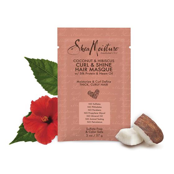 Shea Moisture - Coconut and Hibiscus Curl and Shine Hair Masque
