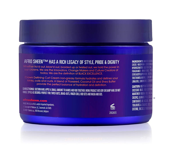 AFRO SHEEN - Crown Defining Curl Cream
