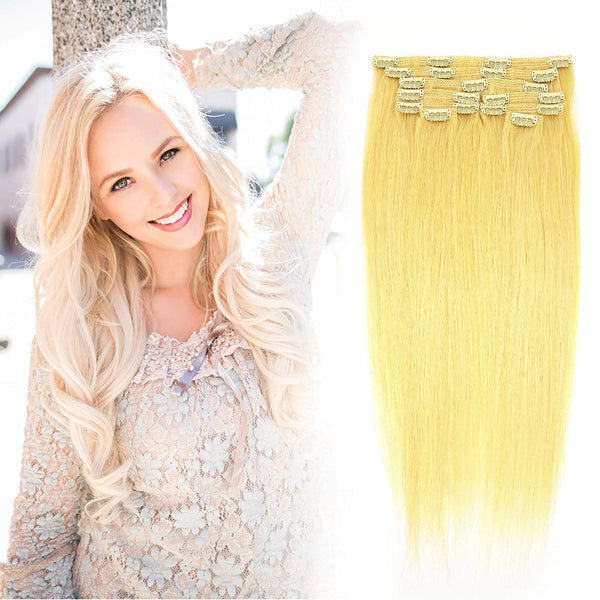 PURE - 9PCs Clip-Ins Extensions 18" (HUMAN)