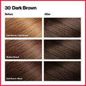 REVLON - COLORSILK Beautiful Color Permanent Hair Dye Kit 30 DARK BROWN