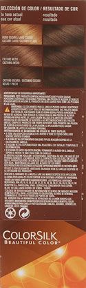 REVLON - COLORSILK Beautiful Color Permanent Hair Dye Kit 30 DARK BROWN