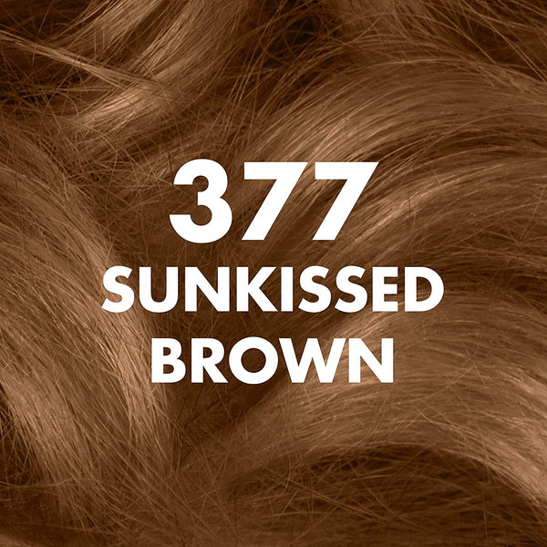 SoftSheen Carson - Dark & Lovely Fade Resist Permanent Hair Dye Kit #377 (SUN KISSED BROWN)