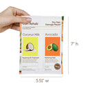 Curl Rehab - Dry Hair, Damage Repair Coconut Milk & Avocado Repairing Oil Treatment and Hydrating Mask