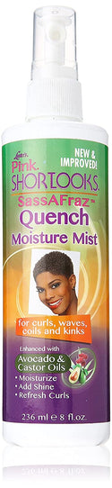 Luster's - Pink ShortLooks SassAFraz Quench Moisture Mist