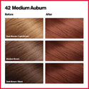 REVLON - COLORSILK Beautiful Color Permanent Hair Dye Kit 42 MEDIUM AUBURN