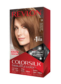 REVLON - COLORSILK Beautiful Color Permanent Hair Dye Kit 54 LIGHT GOLDEN BROWN