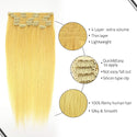 PURE - 9PCs Clip-Ins Extensions 22" (HUMAN)