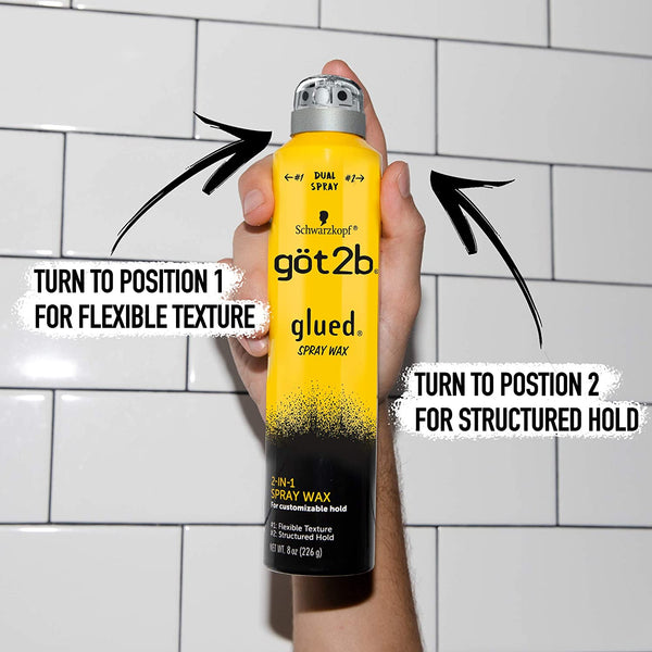 got2b - Glue Spray Wax 2-In-1 Spray Wax