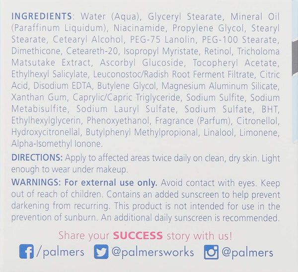 PALMER'S - Skin Success Anti-Dark Spot Fade Cream For All Skin Types